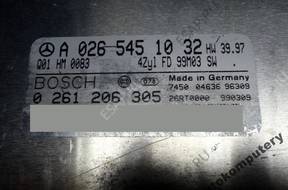 БЛОК УПРАВЛЕНИЯ MERCEDES W208 a0265451032 0261206305