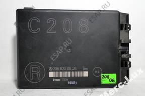 БЛОК УПРАВЛЕНИЯ MERCEDES W208 МОДУЛЬ   A2088200626