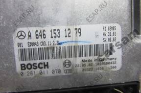БЛОК УПРАВЛЕНИЯ Mercedes w209 6121535579  ДВИГАТЕЛЕМ