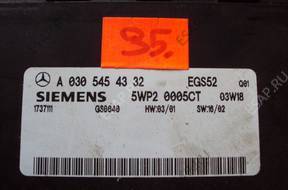 БЛОК УПРАВЛЕНИЯ Mercedes W209 A0305454332 МОДУЛЬ