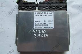 БЛОК УПРАВЛЕНИЯ MERCEDES W210 0265109499