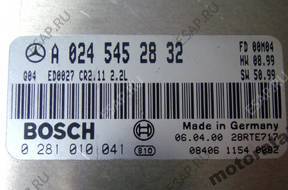 БЛОК УПРАВЛЕНИЯ MERCEDES W210  0281010041 A0245452832