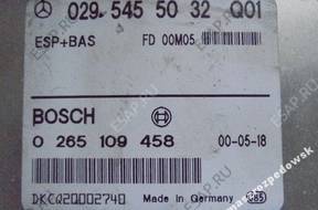 БЛОК УПРАВЛЕНИЯ   MERCEDES W210 0295455032