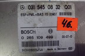 БЛОК УПРАВЛЕНИЯ Mercedes W210 0315450832