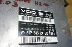БЛОК УПРАВЛЕНИЯ   MERCEDES W210 2.0 0175452432