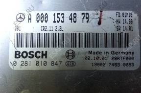 БЛОК УПРАВЛЕНИЯ MERCEDES W210 2.2 0281010847 A0001534879