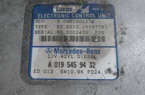 БЛОК УПРАВЛЕНИЯ Mercedes W210 220D 1996 год.