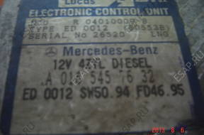 БЛОК УПРАВЛЕНИЯ MERCEDES W210 2.2D 0165457632