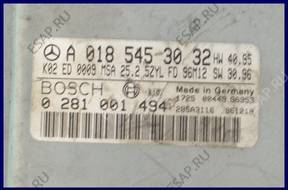 БЛОК УПРАВЛЕНИЯ MERCEDES W210 2.9 A0185453032 0281001494