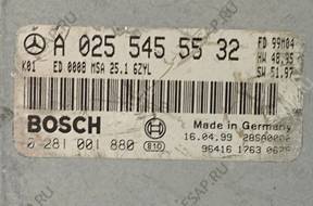 БЛОК УПРАВЛЕНИЯ   MERCEDES W210 3.0 A0255455532