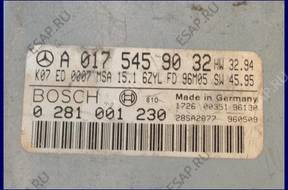 БЛОК УПРАВЛЕНИЯ MERCEDES W210 A0175459032 0281001230