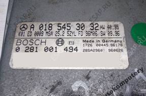 БЛОК УПРАВЛЕНИЯ MERCEDES W210 a0185453032 0281001494