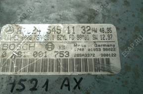 БЛОК УПРАВЛЕНИЯ MERCEDES W210 E300 3,0TD 0281001753 300TD