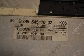 БЛОК УПРАВЛЕНИЯ MERCEDES W210  МОДУЛЬ  0265106113