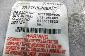 БЛОК УПРАВЛЕНИЯ MERCEDES W210 W220   2208209026