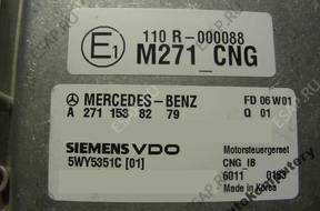 БЛОК УПРАВЛЕНИЯ MERCEDES W211 1.8CNG a2711538279 5wy5351c