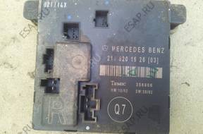 БЛОК УПРАВЛЕНИЯ MERCEDES W211 2118201626