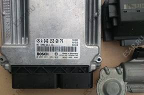 БЛОК УПРАВЛЕНИЯ MERCEDES W211 2.2D A6461536079 КОМПЛЕКТ
