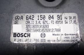 БЛОК УПРАВЛЕНИЯ MERCEDES W211 a6421500491 0281012786