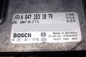 БЛОК УПРАВЛЕНИЯ MERCEDES W211 a6471531879 0281011676