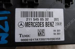 БЛОК УПРАВЛЕНИЯ MERCEDES W211 E-KLASA 2.7 CDI 2115450532