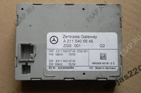 БЛОК УПРАВЛЕНИЯ MERCEDES W211 E KLASA   A2115405645