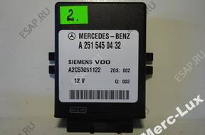 БЛОК УПРАВЛЕНИЯ MERCEDES W211 МОДУЛЬ   A2515450432
