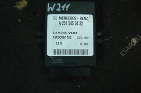 БЛОК УПРАВЛЕНИЯ MERCEDES W211 МОДУЛЬ   A2515450432