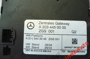 БЛОК УПРАВЛЕНИЯ MERCEDES W2115405645 МОДУЛЬ   W211