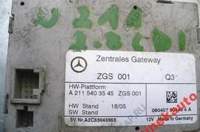 БЛОК УПРАВЛЕНИЯ MERCEDES W2115405645 МОДУЛЬ   W211