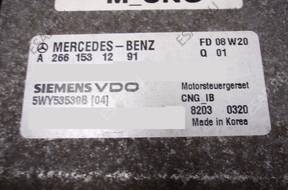 БЛОК УПРАВЛЕНИЯ MERCEDES W245 a2661531291 5wy53530b