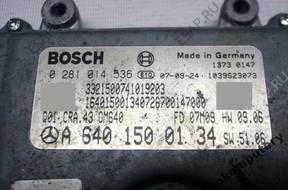 БЛОК УПРАВЛЕНИЯ MERCEDES W245 a6401500134 0281014536