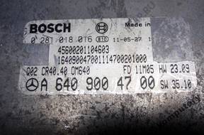 БЛОК УПРАВЛЕНИЯ MERCEDES W245 a6409004700 0281018016