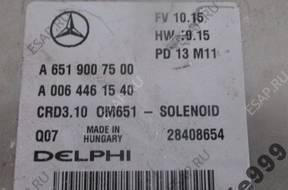 БЛОК УПРАВЛЕНИЯ MERCEDES W906 CRD3.10 A6519007500