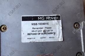 БЛОК УПРАВЛЕНИЯ MG ROVER   MSB100491E