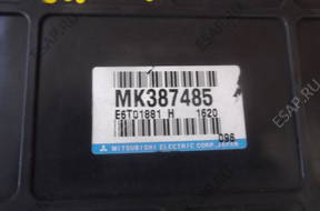 БЛОК УПРАВЛЕНИЯ mit. pajero mk387485, E6T01881H
