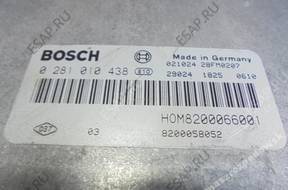 БЛОК УПРАВЛЕНИЯ MITSUBISHI 8200066001 0281010438