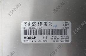 БЛОК УПРАВЛЕНИЯ ML W163 2.7 CDI 0245453232 0281010283