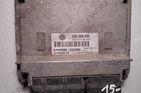 БЛОК УПРАВЛЕНИЯ   Mod 03E906033
