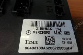 БЛОК УПРАВЛЕНИЯ МОДУЛЬ 2115455232 Mercedes E klasa 211 219