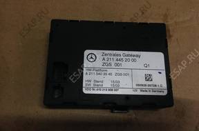 БЛОК УПРАВЛЕНИЯ МОДУЛЬ A2114452000 MERCEDES W211