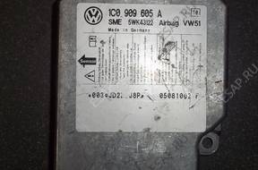 БЛОК УПРАВЛЕНИЯ МОДУЛЬ AIR BAG 1C0909605A VW AUDI SKODA