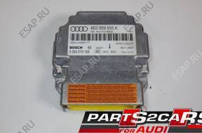 БЛОК УПРАВЛЕНИЯ МОДУЛЬ AIRBAG AUDI S8 A8 D3 4E0959655K