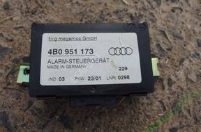 БЛОК УПРАВЛЕНИЯ МОДУЛЬ ALARMU AUDI A4 B5 A3 8L 4B0951173