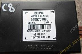 БЛОК УПРАВЛЕНИЯ МОДУЛЬ ALARMU CITROEN C8 2004 год 9655757880