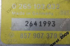 БЛОК УПРАВЛЕНИЯ МОДУЛЬ AUDI 80 B4 0265103032 857907379D