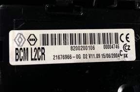 БЛОК УПРАВЛЕНИЯ МОДУЛЬ BCM RENAULT 8200200106