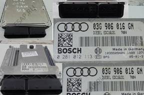 БЛОК УПРАВЛЕНИЯ МОДУЛЬ BOSCH 0281012113 AUDI A4 B7