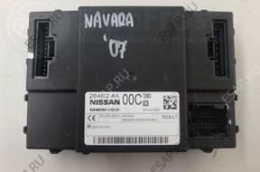 БЛОК УПРАВЛЕНИЯ МОДУЛЬ BSI 284B24X00C NISSAN NAVARA D40