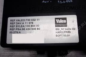 БЛОК УПРАВЛЕНИЯ МОДУЛЬ BSI CITROEN 9643493580 73003211